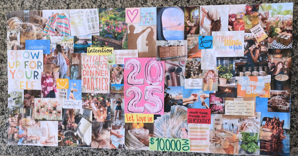 vision board 2025