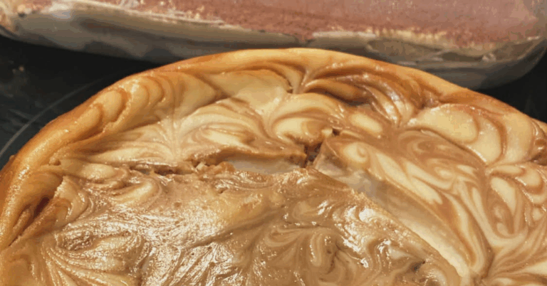 caramel swirl cheesecake and classic italian tiramisu